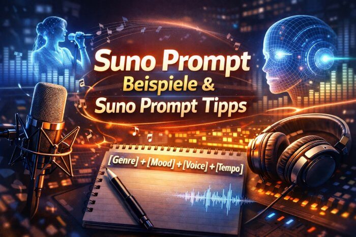 Wie schreibt man den perfekten Suno AI Prompt auf Deutsch