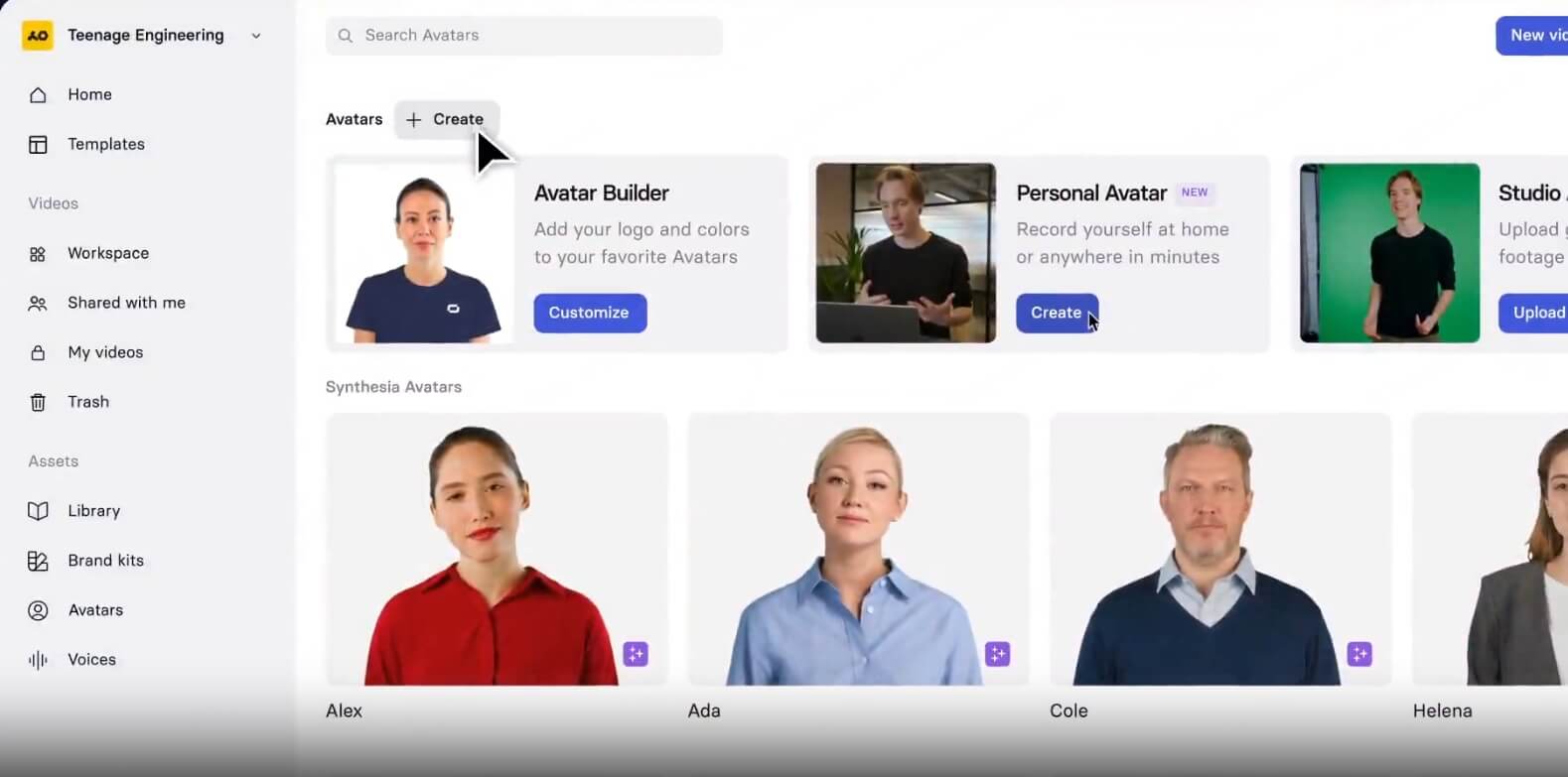 Mit Synthesia KI Avatar Video erstellen