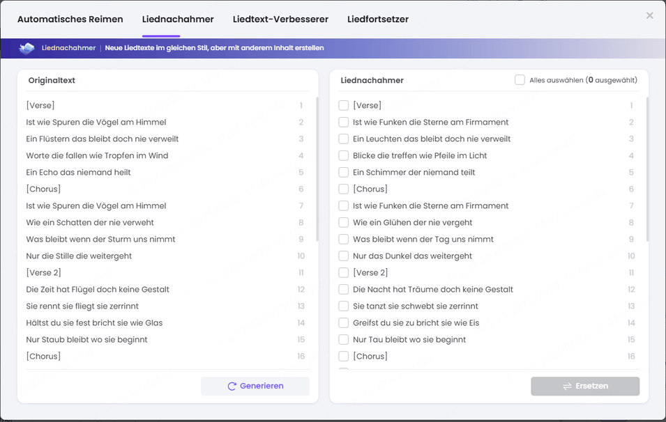 Mit TopMediai Lyrics verbessern