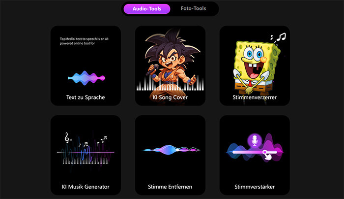 topmediai all-in-one-ki-studio