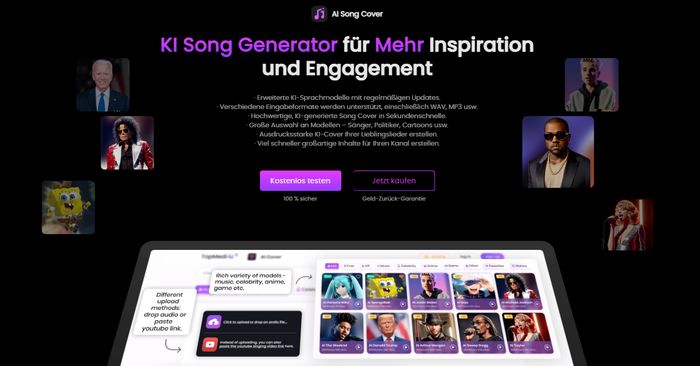 in topmediai ki songs erstellen