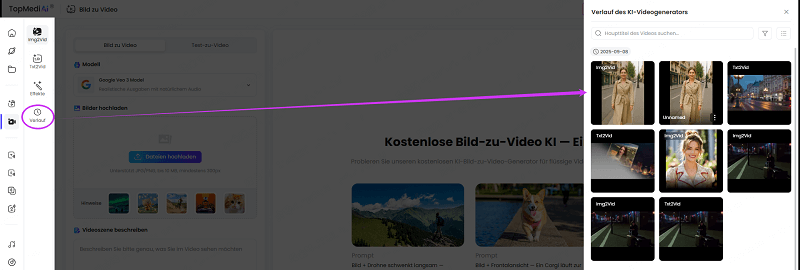 TopMediai erstelltes Video prüfen