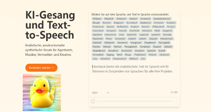 uberduck ai text in sprache umwandeln