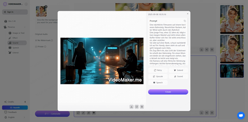 Videomaker.me KI-Video erstellen kostenlos ohne Anmeldung