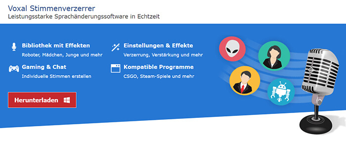 voxal stimmenverzerrer