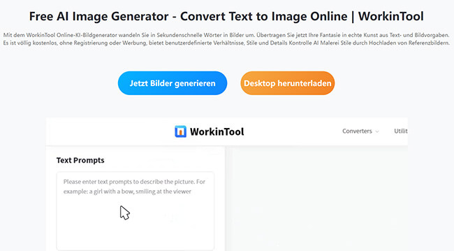 workintool bilder generator