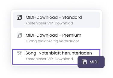Musik in Noten umwandeln
