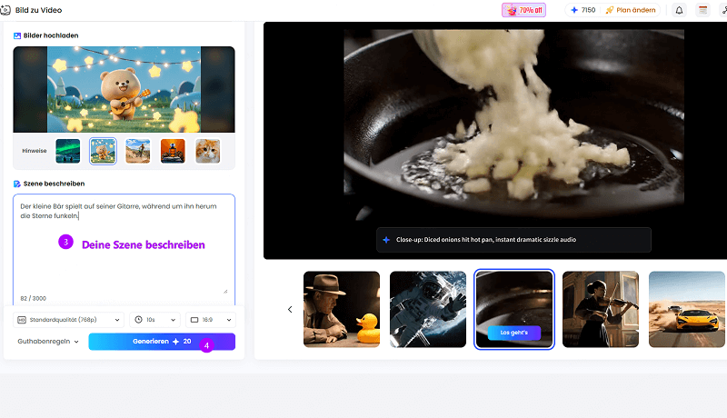 KI Text in Video umwandeln