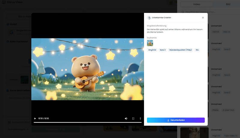 KI Text in Video umwandeln
