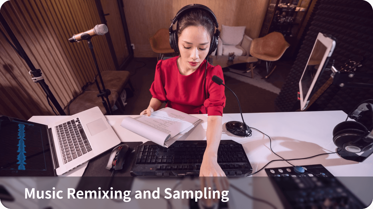 Musik-Remixing und Sampling