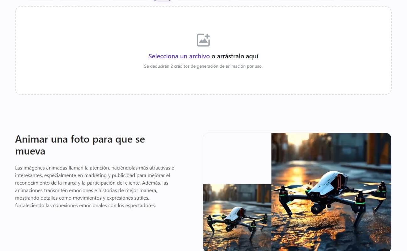 Monica: Animar una foto online