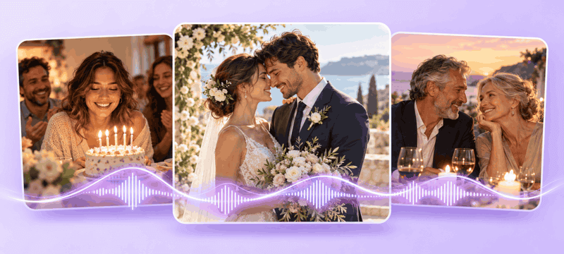 Cumpleaños, bodas y aniversarios