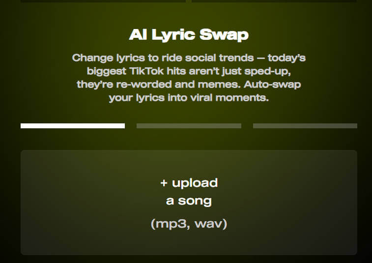 Cover.ai: plataforma de música con IA que permite cambiar letras