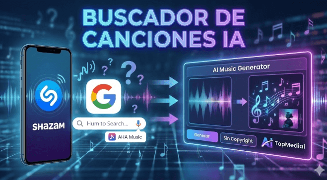 buscador de canciones ia online