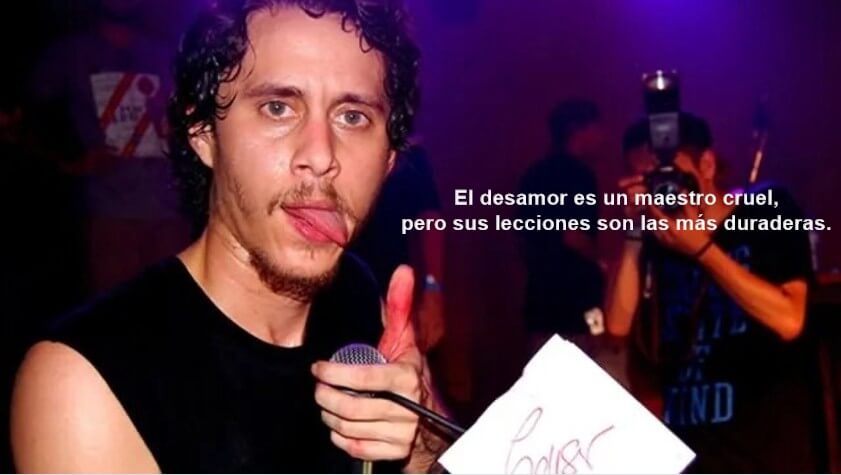 Frases de Canserbero de desamor