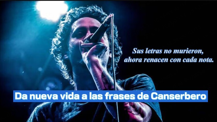 generadores de musica de frases de Canserbero con IA