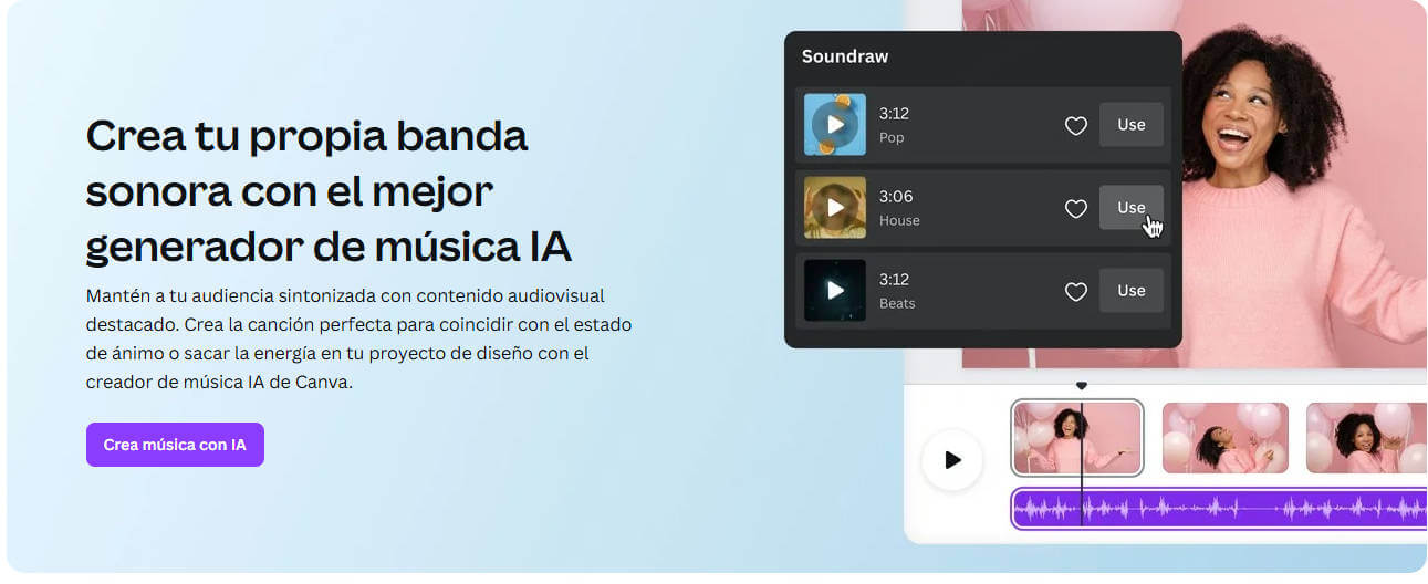 Canva Música IA