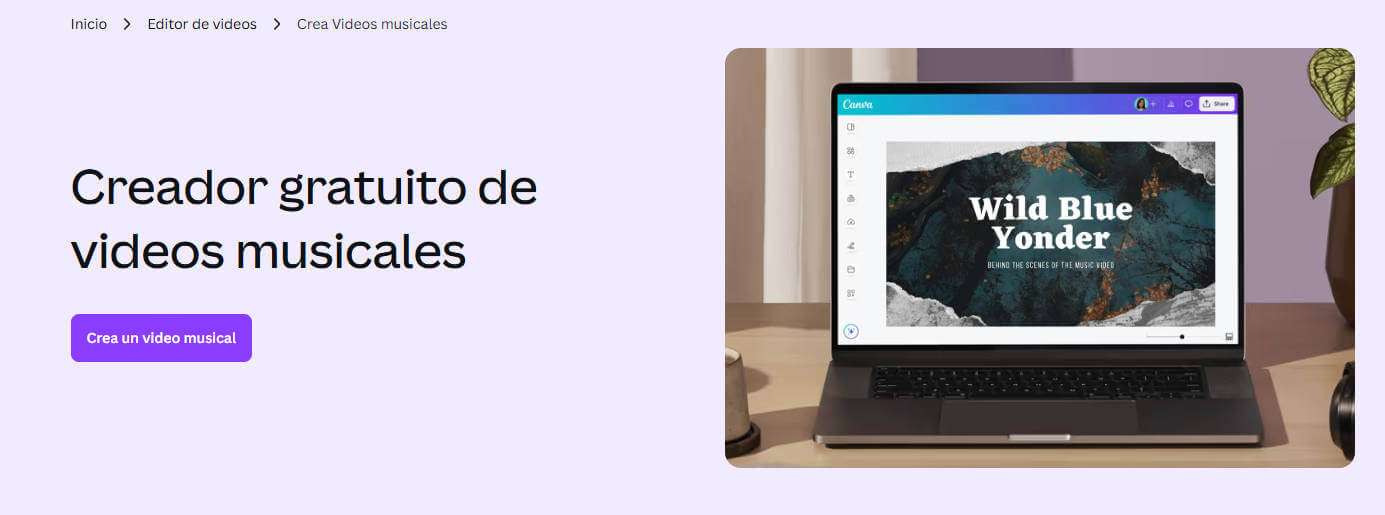 Canva - Crear videoclip con Música