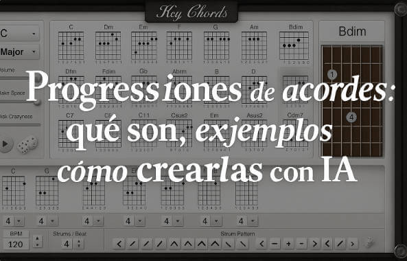 progresiones de acordes