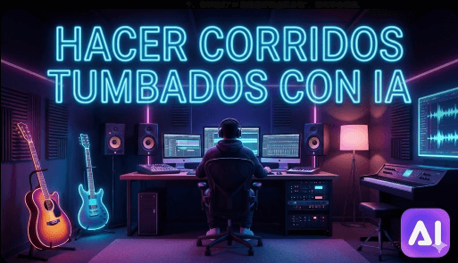 como hacer corridos tumbados con IA generador