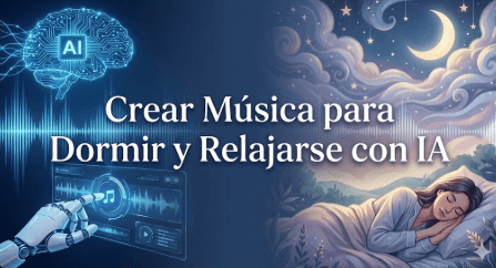 Crear música para dormir con IA