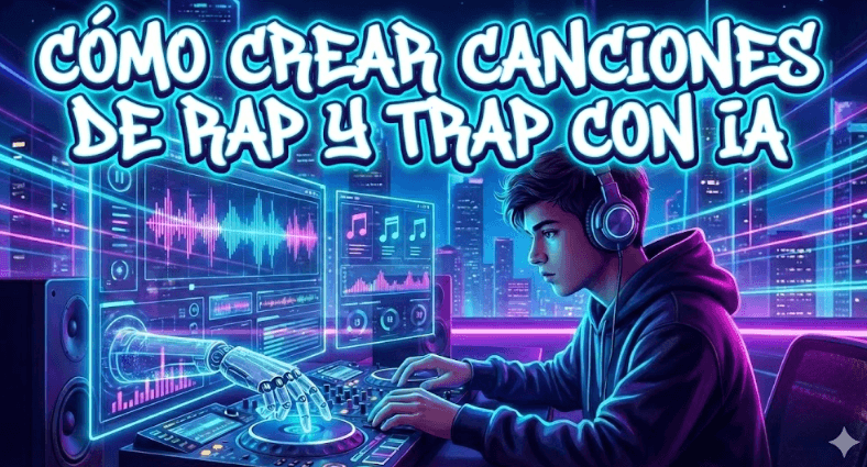 como hacer musica trap y rap con inteligencia artificial