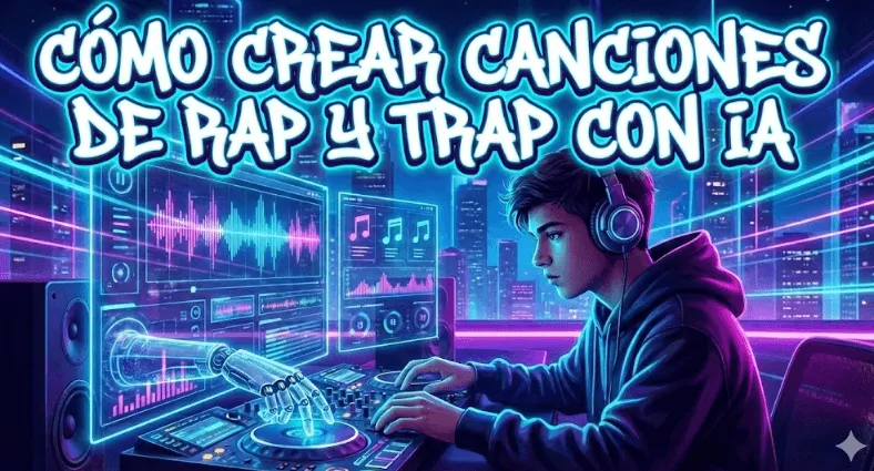 ¡Hazte Viral! Cómo Crear Canciones de Rap y Trap con IA (Beats + Letra)