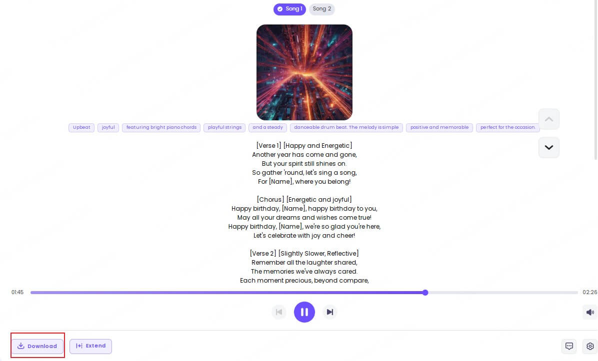  descargar canción de cumpleanos Feliz en Topmediai