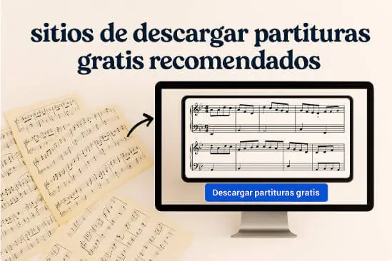 Descargar partituras gratis: los mejores sitios para obtener partituras en PDF