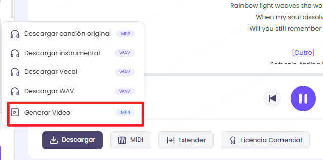 Generar Video con Música en TopMediai