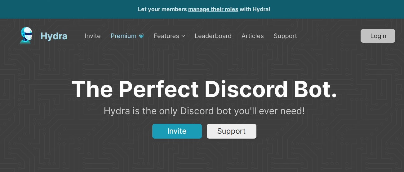 Hydra bot: bot de musica para discord