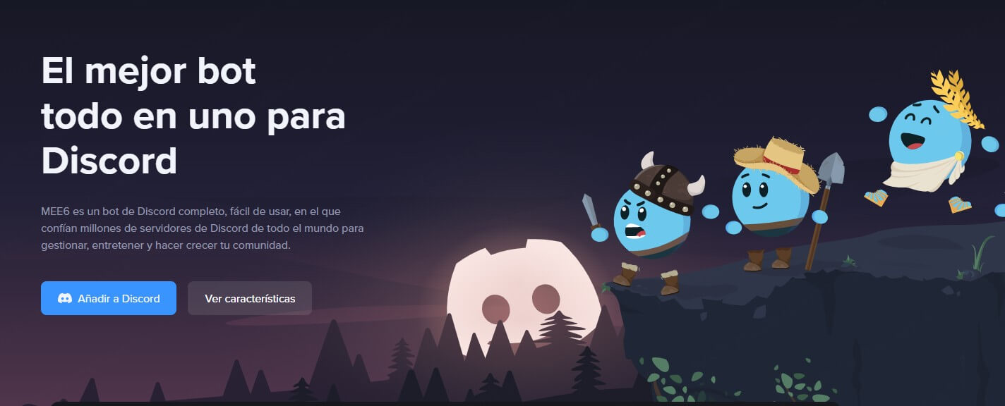 MEE6: bot discord musica español
