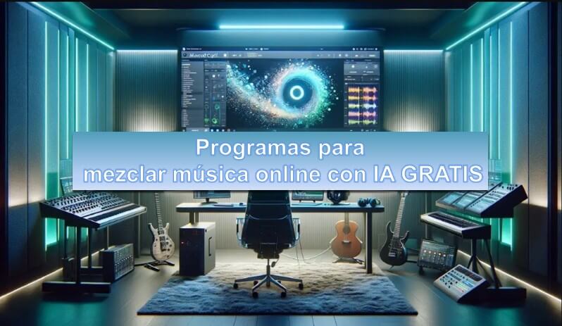mezcla música online gratis con IA