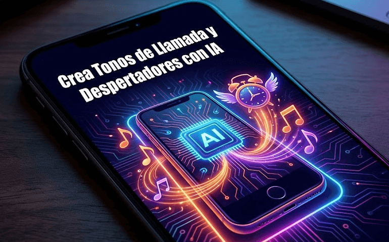Crear tonos de llamada y alarmas con IA