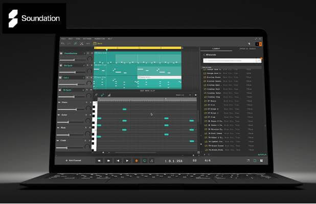  Soundation: Generador de beats online