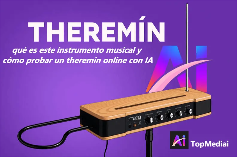 Theremín: qué es este instrumento musical y cómo probar un theremin online con IA