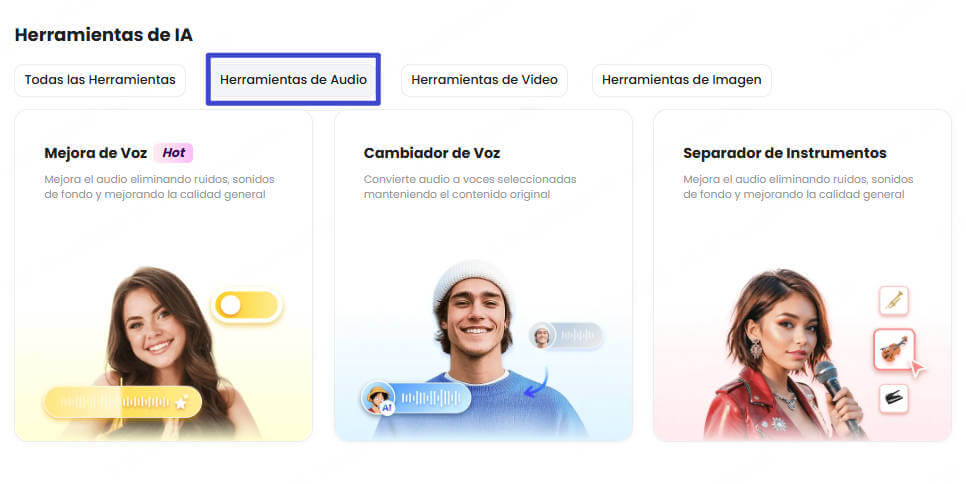 Centro de herramienta de autotune de TopMediai