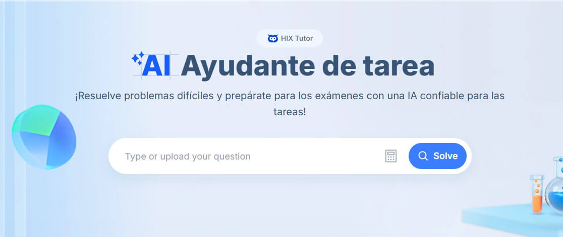 HIX.AI: inteligencia artificial que hace tareas
 