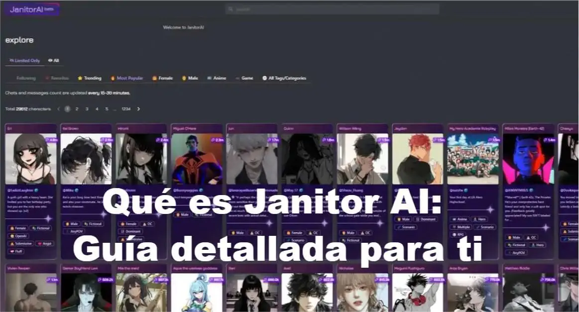 [  2025  Toturial ] Janitor AI: Qué es, Cómo usarlo y Alternativas recomendadas