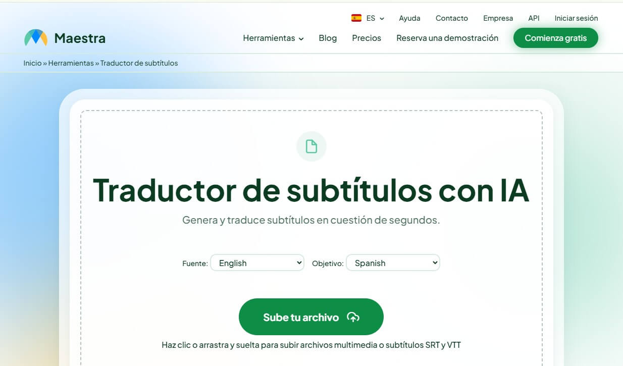 Maestra.ai – Precisión profesional