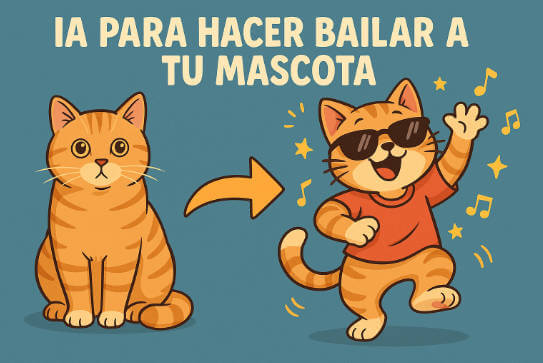 hacer bailar a tu mascota con IA