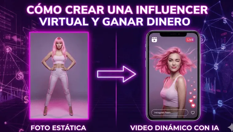 De Foto a Video Viral: 3 Técnicas Secretas para Dar Vida a tu Influencer IA (con Prompts)