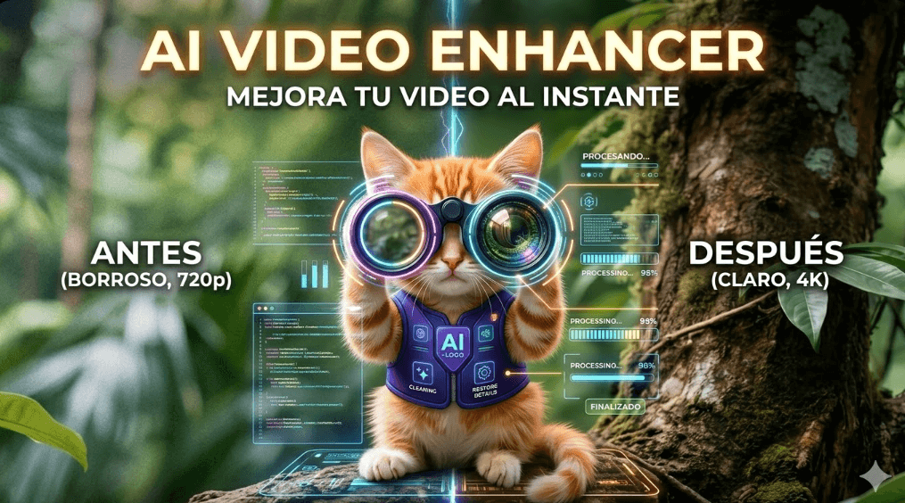 mejorar la calidad de una imagen borrosa con ia