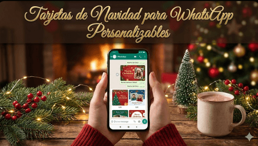 Lip Sync Navidad Tarjetas WhatsApp