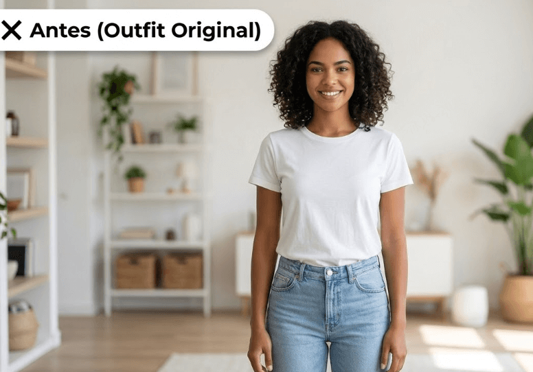 cambiar la ropa a una foto ia