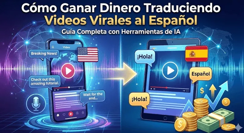 【 2026 】Cómo Traducir Videos de YouTube al Español y Ganar Dinero