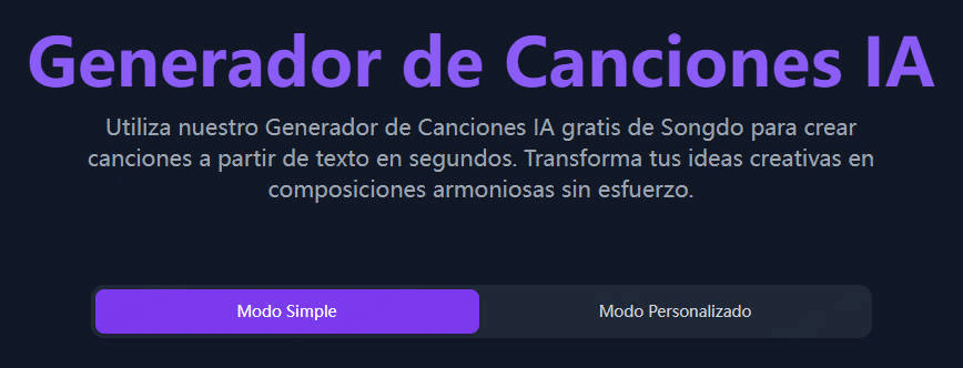 Songs.do: generador de musica gratis online