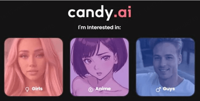 Candy AI – Novia IA visualmente atractiva con estilo anime o realista