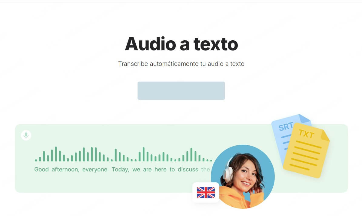 clideo: De audio a texto gratis