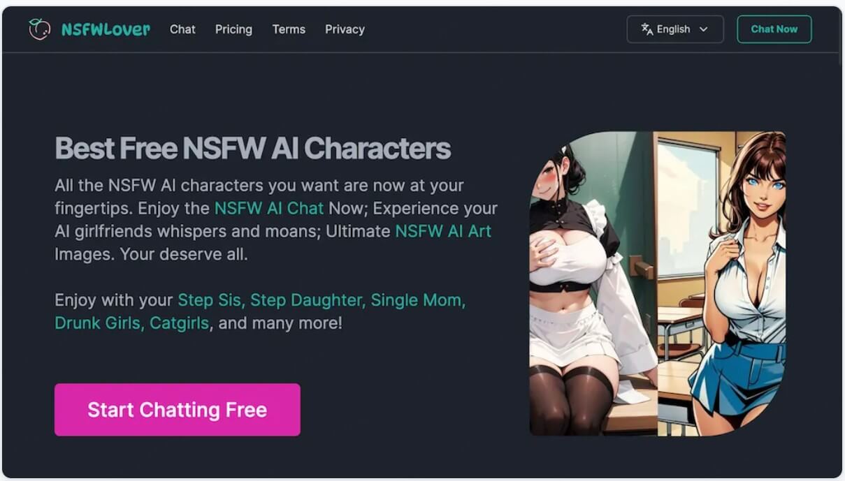nsfwlover.com voz de IA NSFW